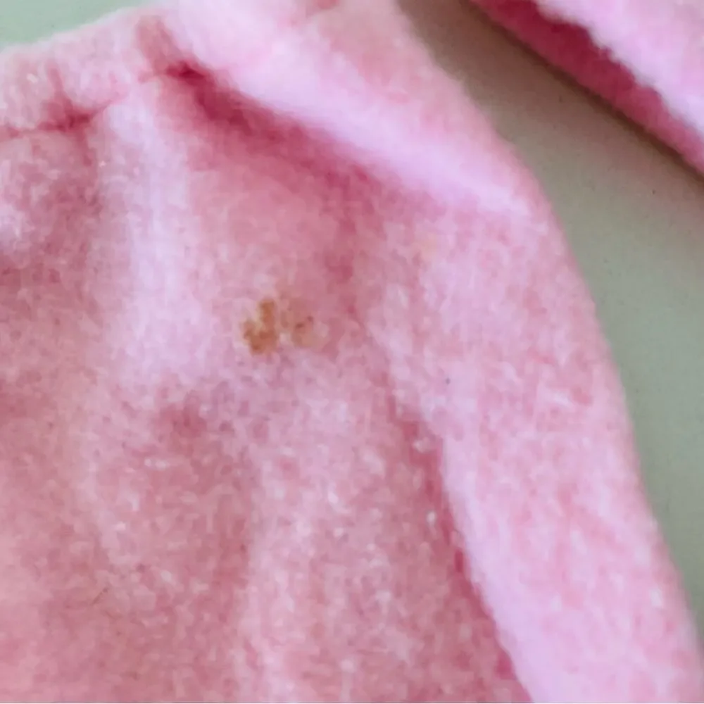 AMERICAN GIRL DOLL Bubblegum Pink Leisure Suit Fleece Lounge Jacket Pants Hanger